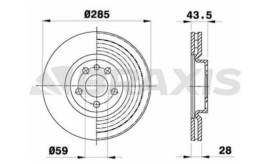 ON FREN DISK AYNASI C8 P807 EXPERT II JUMPY II SCUDO II DW10 (2.0 HDI 8V) 00>