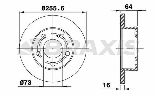 ON FREN DISK AYNASI FIAT DUCATO J5 C25 TALENTO 2.0 1.9TD 80>95