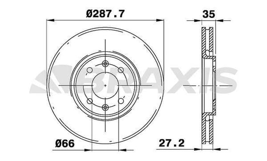 ON FREN DISK AYNASI HAVALI C5 C5 II 2.0HDI / 2.2HDI / 3.0 V6 01> XANTIA XANTIA II 3.0 V6 / 2.0T / 1.9T / 1.9D
