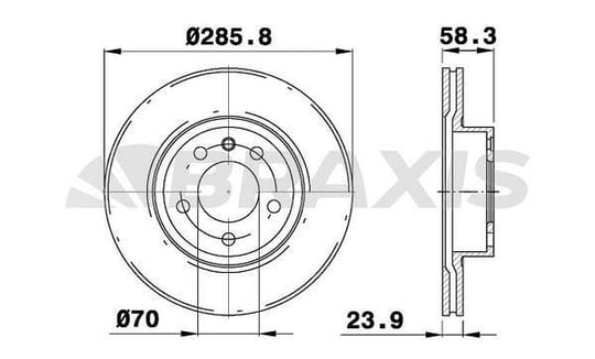 ON FREN DISK AYNASI HAVALI OMEGA B 2.0 94>