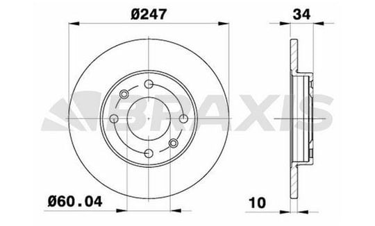 ON FREN DISK AYNASI P106 P206 P306 P205 P405 P309 ZX C15 SAXO 1.4 1.6 94>96>96