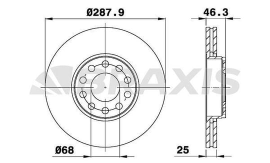 ON FREN DISK AYNASI PASSAT 96>05 A4 A6 1.8 20V 1.9TDI 97>