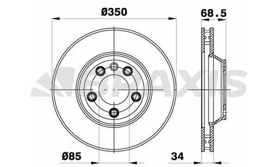 ON FREN DISK AYNASI SOL HAVALI AUDI Q7 PORSCHE CAYENNE PANAMERA TOUAREG 02>
