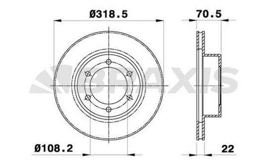 ON FREN DISK AYNASI TOYOTA 4 RUNNER LAND CRUISER