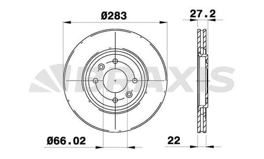 ON FREN DISK AYNASI XANTIA 93> XSARA 98> ZX 96 97 P306 GTI / XU10J4RS S16 97> P405 YM 2.0 16