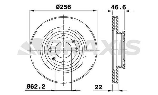 ON FREN DISKI AYNASI HYUNDAI ACCENT ERA 2006-2011 KIA RIO 2005-> I20 2007-> 256MM