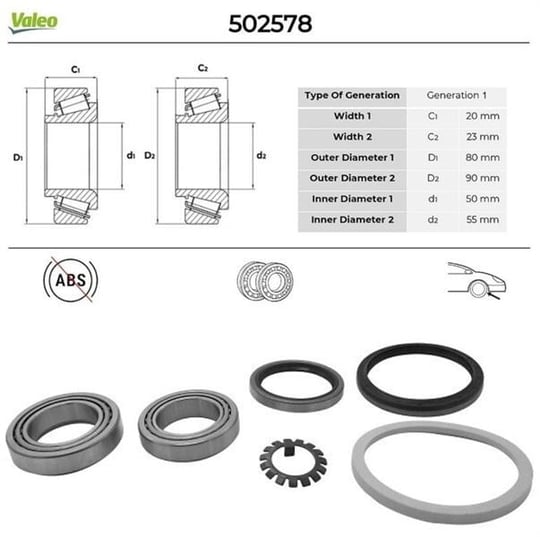 ÖN TEKERLEK RULMANI SET MERCEDES-BENZ G350 3.0 2015-06>