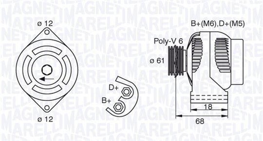 OPEL ALTERNATÖR ASTRA H 