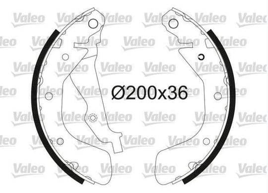 PABUÇLU FREN BALATASI OPEL KARL 1.0 01/15 - VAUXHA