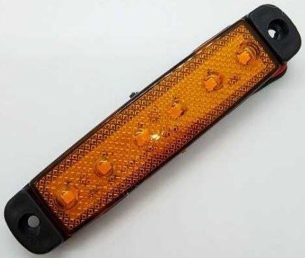 PARMAK LAMBA 6 LED 24V SARI