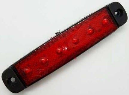 PARMAK LAMBA 6 LED KIRMIZI 12V