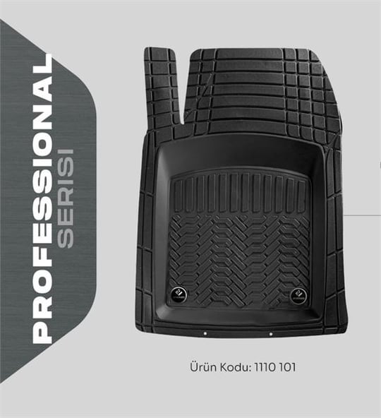 PASPAS 3D SİYAH PROMATS PROFESYONEL SABİTLEME KLİPSLİ