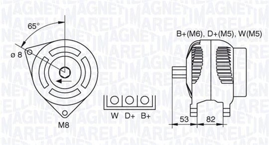 PERKINS LAND ROVER ALTERNATÖR PERKINS 
