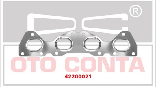 PEUGEOT 206 1.6 16 V EKSOZ MANİFOLT CONTASI ÇELİK TU5JP4 (NFU-N6A-NFR)