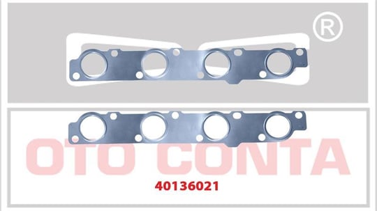 PEUGEOT BOXER JUMPER 2.2 HDI EURO 5 EKSOZ MANİFOLT CONTA ÇELİK CVFF-DRFA-UHFA-CVRA