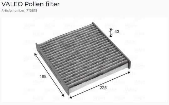 POLEN FİLTRESİ LOGAN/CLİO III