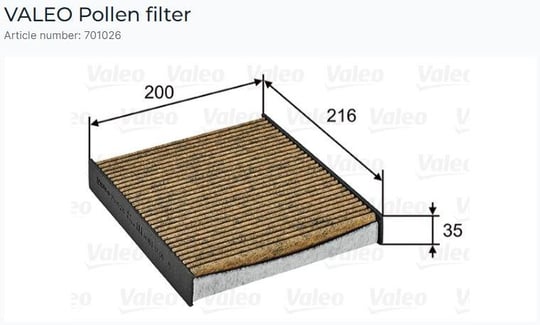 POLEN FİLTRESİ POLİFENOL RENAULT CLİO 4