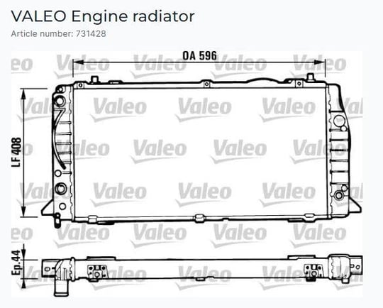 RADYATÖR AUDİ 80