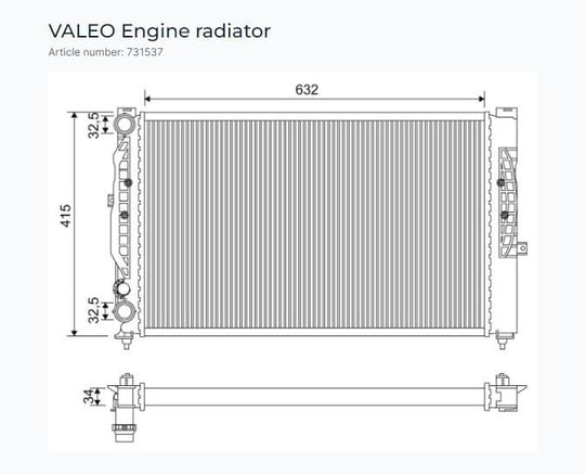 RADYATÖR AUDI A4