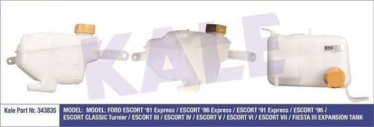 RADYATÖR EK SU DEPOSU RADYATÖR EK DEPO KAPAKLI ESCORT 90>01