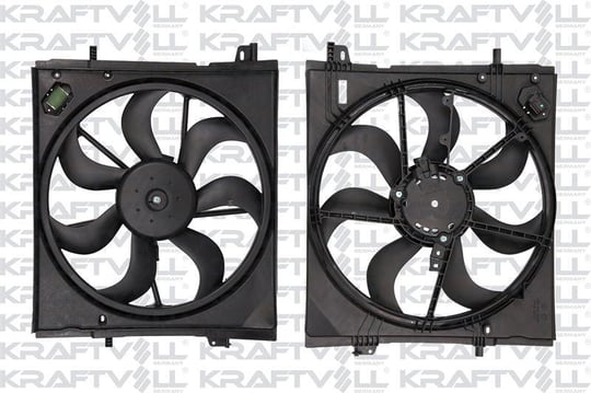 RADYATOR FANI KOMPLE NISSAN QASHQAI 1.2-1.5-1.6 J11 KASA 2013-> XTRAIL T32 2014->