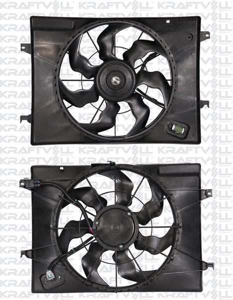 RADYATOR FANI KOMPLE TUCSON SPORTAGE 2.0 04>10
