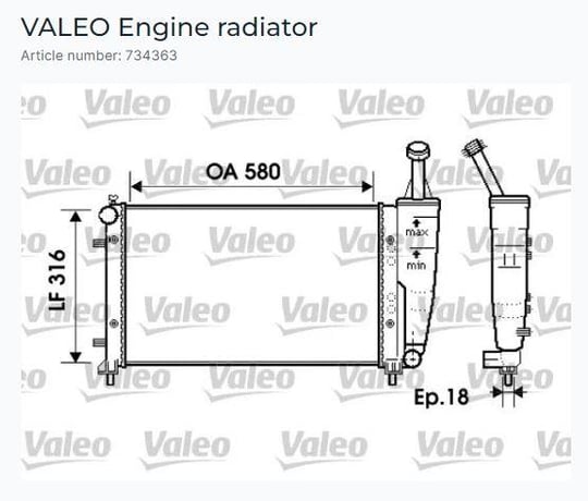RADYATÖR FIAT IDEA