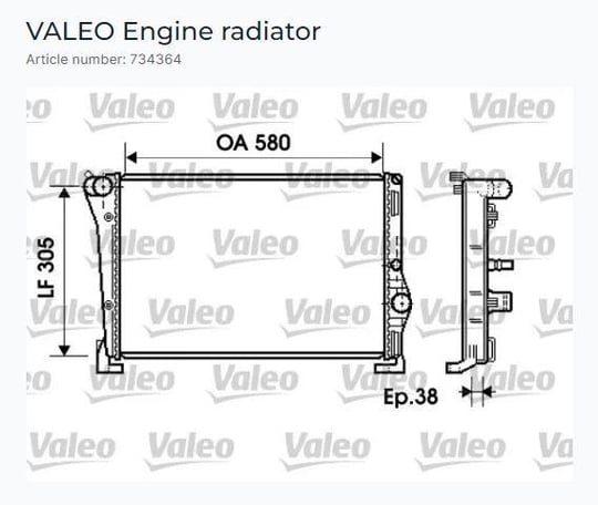 RADYATÖR FIAT IDEA