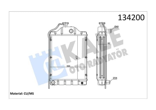 RADYATOR MF-286 5 SIRA PT