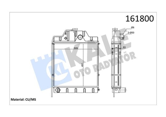 RADYATOR MF-396/397 (4×4) 5 SIRA PT