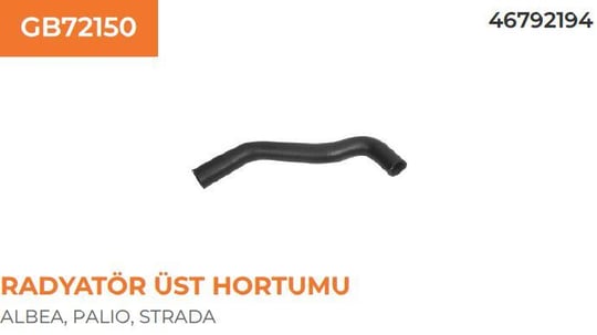 RADYATÖR ÜST HORTUMU FIAT PALIO 1,2-8V-16V-1,6-16V