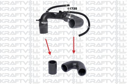 RADYATOR UST HORTUMU KANGOO II 1,5DCI 85-105 HP KWOB