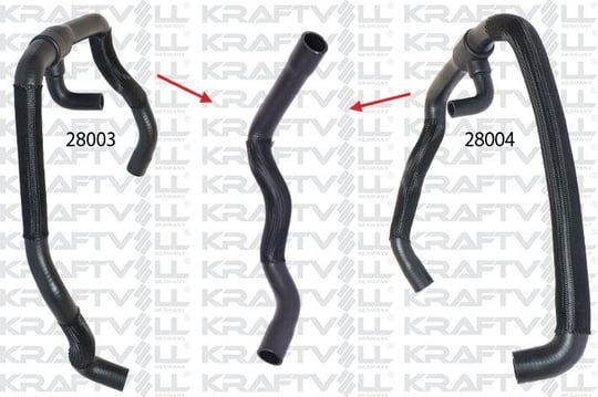 RADYATOR UST HORTUMU TRANSPORTER T4  2,4 TDI / 2,5 TDI 95>04