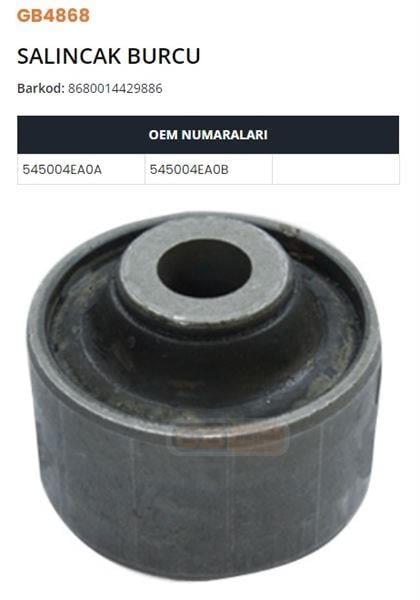 SALINCAK BURCU BÜYÜK KADJAR-QASHQAI 1.2-1.3-1.5-1. 6 DCI-1.6-1.7