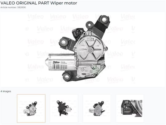 SİLECEK MOTORU ARKA DACIA LODGY 04/12>