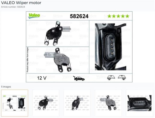 SİLECEK MOTORU (ARKA) VOLKWAGEN MULTI