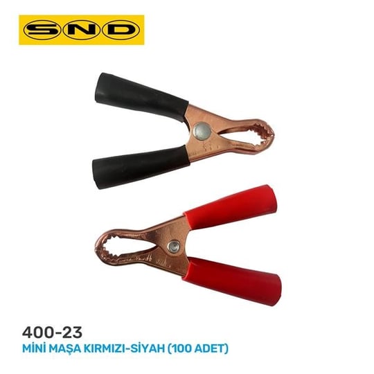 SND MİNİ MAŞA KIRMIZI SİYAH (100 ADET)