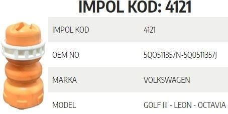 SÜSPANSİYON TAKOZU ARKA VW LEON III-GOLF VII-OCTAV IA III