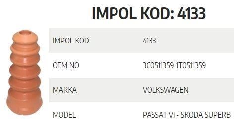 SÜSPANSİYON TAKOZU ARKA VW PASSAT V-PASSAT VI SUPE RB I-SUPERB II