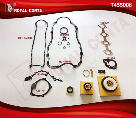 TAKIM CONTA SKT KEÇELİ SÜBAP LASTİKLİ SİLİNDİR KAPAK CONTASIZ MEGANE II  CLIO III FLUENCE  SCENIC II III 1.5 DCI DİZEL