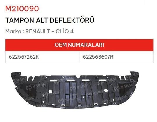 TAMPON ALT DEFLEKTÖRÜ CLİO IV