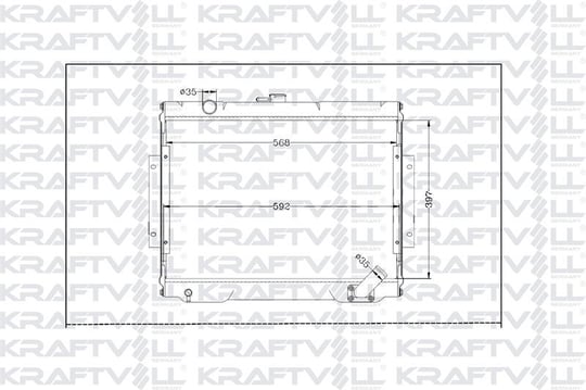 TICARI MOTOR SU RADYATORU MITSUBISHI L 200 1987 1996