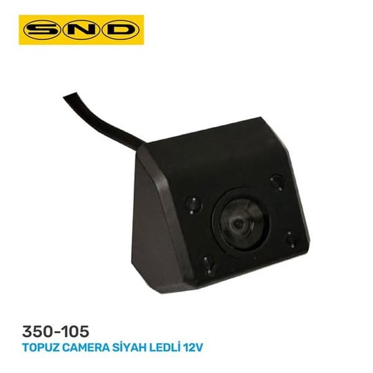 TOPUZ CAMERA SİYAH LEDLİ 12V