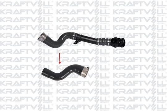 TURBO HORTUMU- PLASTIK BORU HARIC- OK ILE GOSTERILEN BUYUK HORTUM RENAULT MEGANE IV 1.5 DCI- RENAULT