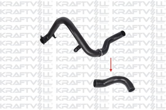 TURBO HORTUMU PLASTIK BORU HARIC OK ILE GOSTERILEN HORTUM FIAT BRAVO II 1.6 MJET 08>14