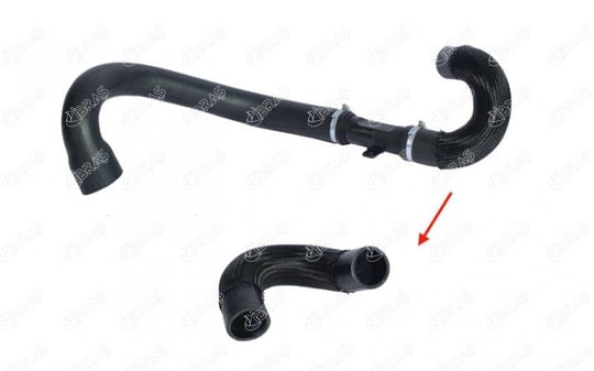 TURBO HORTUMU PLASTİK BORU HARİÇ OK İLE GÖSTERİLEN KÜÇÜK HORTUM