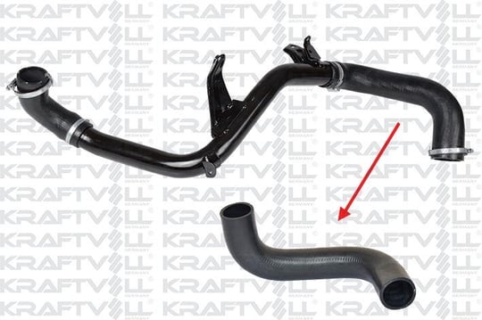 TURBO INTERCOLL HORTUMU (BUYUK METAL BORU HARIC) FOCUS II FOCUS II C MAX 1,6TDCI 90PS / 110PS 03>11