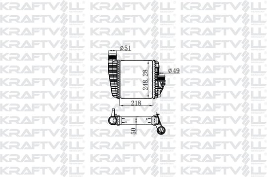 TURBO INTERCOOLER RADYATORU P308 II C4 PICASSO 14> P3008 II SUV 16>