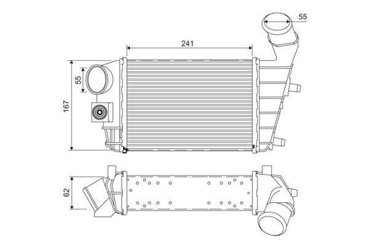 TURBO RADYATÖRÜ ALFA ROMEO 147 JTD