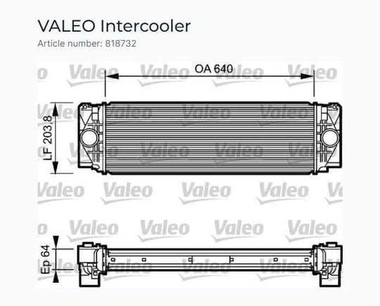 TURBO RADYATÖRÜ CRAFTER 2.5 TDI
